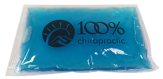100% Chiropractic 6" X 10" Ice Pack