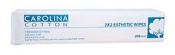 Carolina Cotton® Cotton Wipe 2" x 2" 200 count