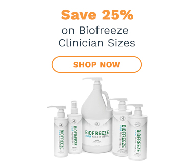 SAVE 25% on Biofreeze Clinician Sizes